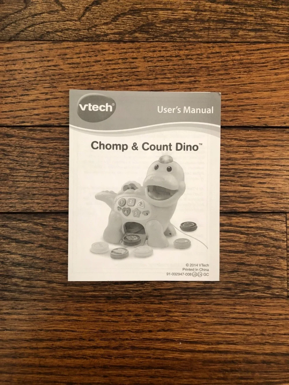 VTech Chomp and Count Dinosaur Toy
